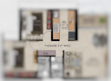 Tata Housing Andheri west 2BHK Plan